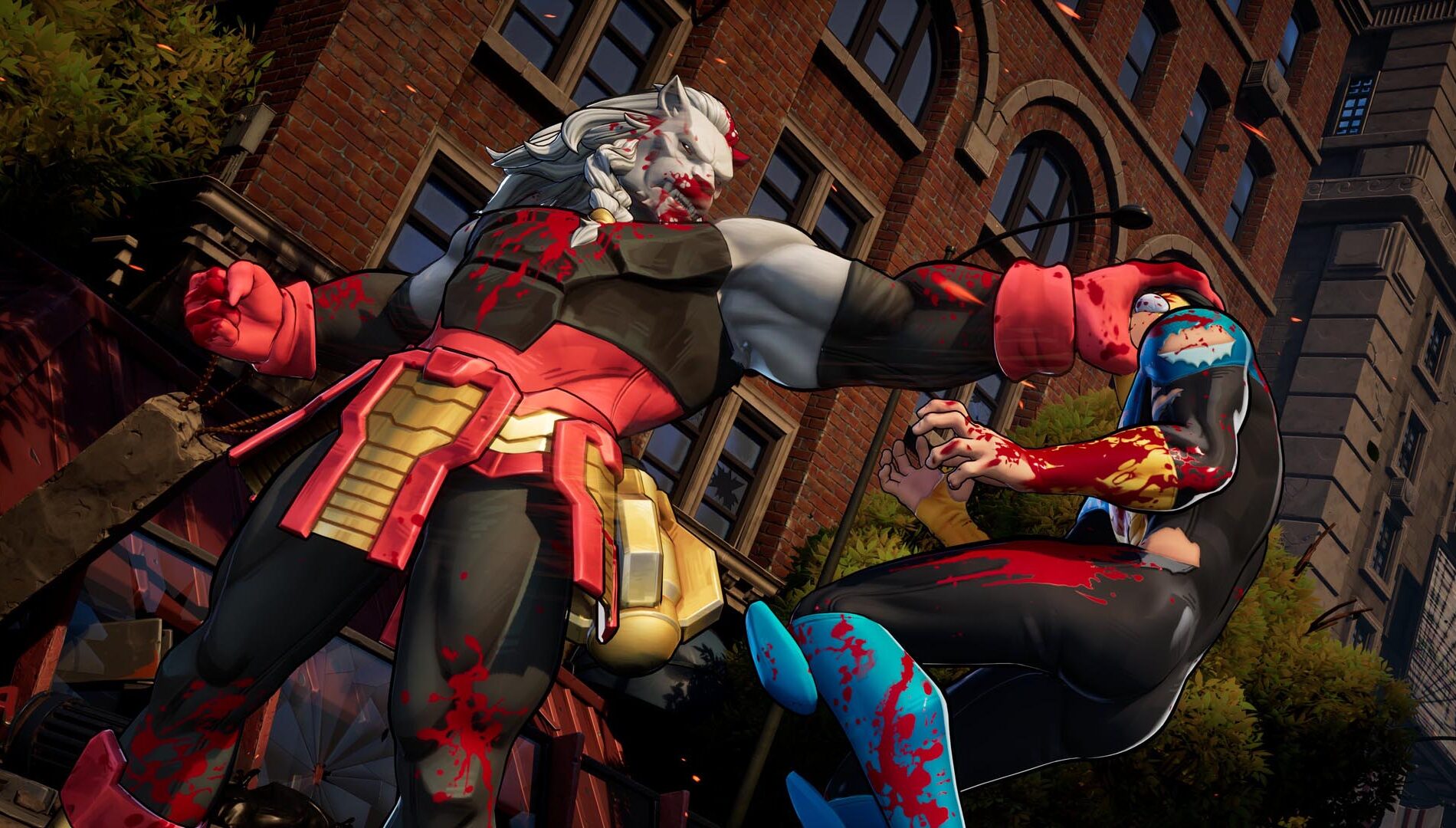 Invincible VS tag team system in action